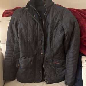 Barbour Cavalry Quilted women’s jacket size US 4 (XS) in Navy blue